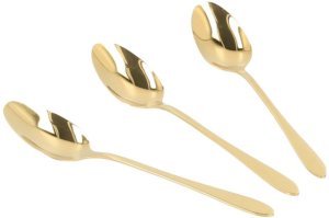 Teaspoon set Homla STILO Gold, 3 pcs. 2