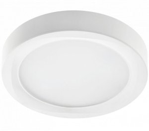 Surface-mounted LED panel GTV LOUIS SAMSUNG, IP54, 24 W, 1920 lm, 4000 K, white, O22.5 cm 1