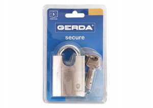 Padlock GERDA SECURE, KSWC S50, 3 keys 1