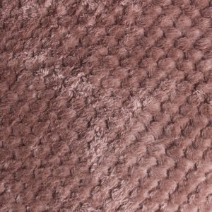 Blanket SPLENDID MANA, 150 x 200 cm, cappuccino color, 100% polyester 1