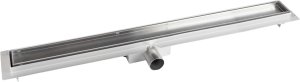 Stainless steel shower channel BIELBET Tile Insert Brushed, 800 mm 1