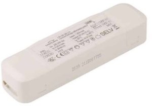 LED transformer EAGLERISE, IP20, 30W, input AC220-240V, output DC24V 0-1.25A, 16x4.2x3 cm 1