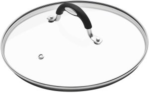 Tempered glass lid TRAMONTINA stainless steel and silicone handle, 28 cm 1