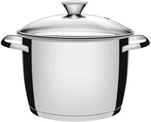 Pot TRAMONTINA ALLEGRA, stainless steel, suitable for induction cookers, 5.5l, O22cm 1