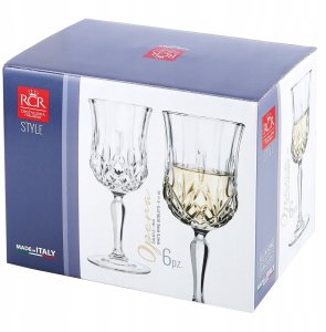 Crystal wine glasses RCR Opera Goblet, 160 ml, 6 pcs. 2