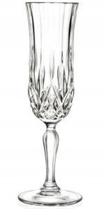 Crystal champagne glasses RCR Opera, 130 ml, 6 pcs. 1