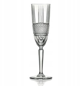 Crystal champagne glasses RCR BRILLANTE, 6 pcs., 190 ml 1