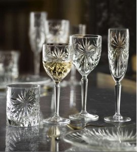 Crystal champagne glasses RCR MELODIA, 260 ml, 6 pcs. 5