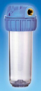 Water filter housing SE-1, 10", 1", single 1