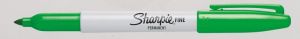 Sharpie MARKER SHARPIE FINE ZIELONY MARKER PERMANENTNY - S0810960 1