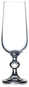 Champagne glasses BOHEMIA Claudia, 180 ml, 6 pcs. 1