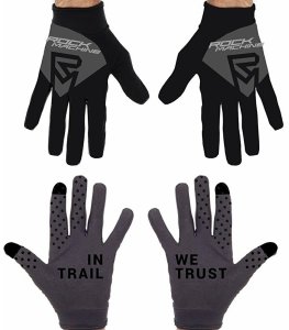 Cycling gloves RACE GLOVES FF, size S, black/gray. 1