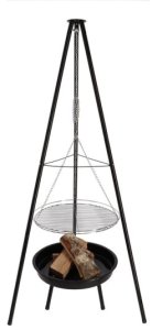 BBQ FIRE BOWL WITH TRIPOD FF562 2