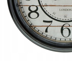 Hanging clock, various colors, 63 x 7 cm 3