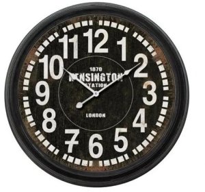 Hanging clock, various colors, 63 x 7 cm 4