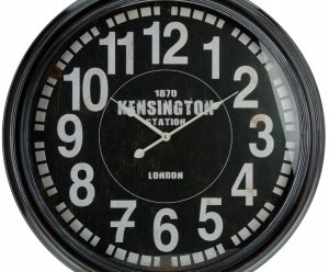 Hanging clock, various colors, 63 x 7 cm 5