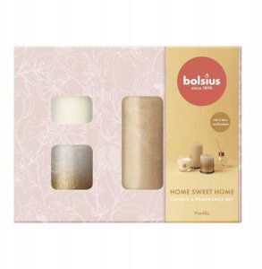 Gift set, candles and home fragrance VANILLA 1