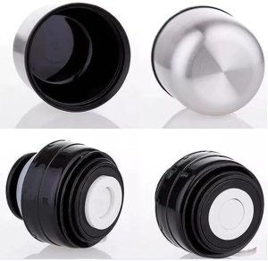 Stainless steel thermos 1L, 2 cups 8