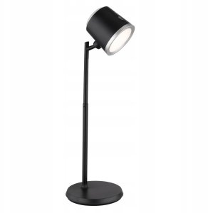 LED table lamp GLOBO MEEYA, 6W, CCT 3000/4000/65000K, 450lm, DIM, black, 45x16x14cm 1