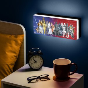 Paladone Lampka Star Wars Personaggi Ścienna Biurkowa 6