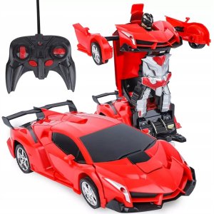 Robot Zdalnie Sterowany 2W1 Transformacja Pilot 1