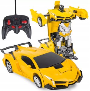 Robot Zdalnie Sterowany Auto 2W1 Składany Samochód 1
