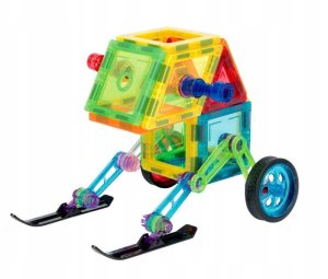 Klocki Magnetyczne Konstrukcyjne Duże Panele 3D 11