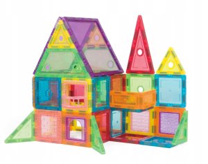 Klocki Magnetyczne Konstrukcyjne Duże Panele 3D 8