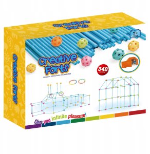 Klocki Konstrukcyjne Do Budowania Bazy Xxl 340 El 5