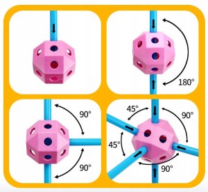 Klocki Konstrukcyjne Do Budowania Bazy Xxl 340 El 7
