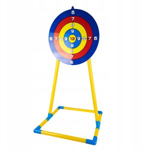 Zestaw Łuczniczy Łuk Strzały Kołczan Tarcza 4W1 3