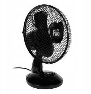 Wentylator Wiatrak Biurowy Stołowy Cichy 23W Biurkowy Kompaktowy Oscylacja 2