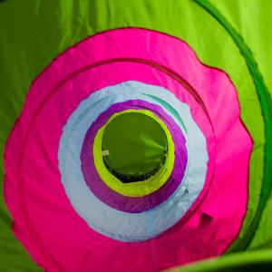 Namiot Tunel Dla Dzieci Gąsienica Składany Plac Zabaw Tor Przeszkód 4