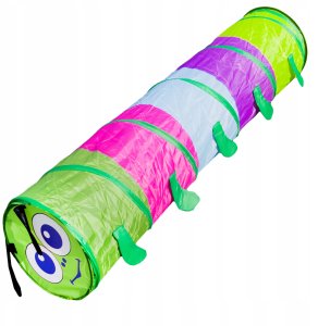 Namiot Tunel Dla Dzieci Gąsienica Składany Plac Zabaw Tor Przeszkód 7