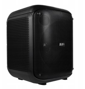 Mocny Głośnik Boombox Bluetooth Usb Sd Aux Radio Mikrofon Przenośny Karaoke 13