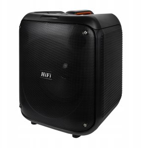 Mocny Głośnik Boombox Bluetooth Usb Sd Aux Radio Mikrofon Przenośny Karaoke 3