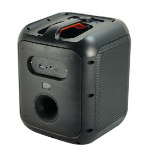 Mocny Głośnik Boombox Bluetooth Usb Sd Aux Radio Mikrofon Przenośny Karaoke 4