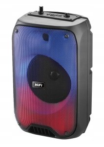 Głośnik Bluetooth Bezprzewodowy Mobilny Kolumna Fm + Pilot Mikrofon Karaoke 12