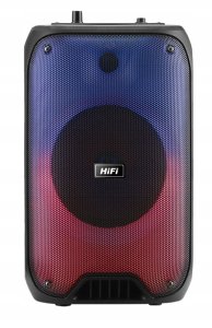 Głośnik Bluetooth Bezprzewodowy Mobilny Kolumna Fm + Pilot Mikrofon Karaoke 2