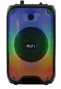 Głośnik Bluetooth Bezprzewodowy Mobilny Kolumna Fm + Pilot Mikrofon Karaoke 8