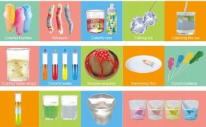 Labolatorium Zabawka Edukacyjna Zestaw Chemika Wulkan 14 Eksperymentów 7