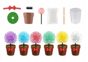 Norimpex Zestaw Edukacyjny 6Szt Diy Eksperymenty Zabawa W Chemika Magiczne Kryształy 7