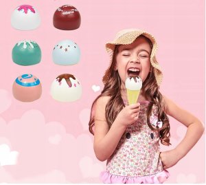 Drewniana Lodziarnia Dla Dzieci Sklep Z Lodami Zestaw Lody Na Patyku Gałki 9