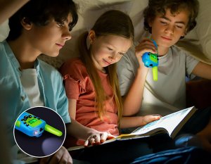 Walkie Talkie Dla Dzieci Zestaw Krótkofalówki Latarka 2 Szt Duży Zasięg 11