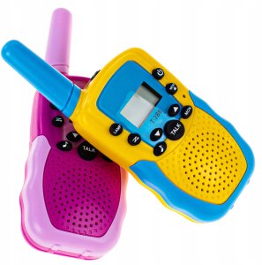 Walkie Talkie Dla Dzieci Zestaw Krótkofalówki Latarka 2 Szt Duży Zasięg 2