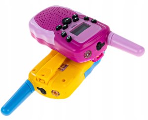 Walkie Talkie Dla Dzieci Zestaw Krótkofalówki Latarka 2 Szt Duży Zasięg 4