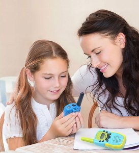 Walkie Talkie Dla Dzieci Zestaw Krótkofalówki Latarka 2 Szt Duży Zasięg 10