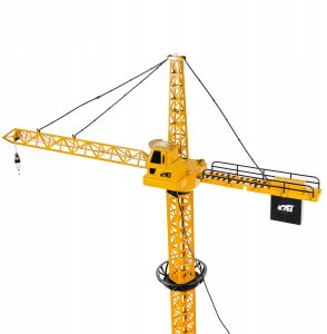 Dźwig Żuraw Dla Dzieci Sterowany Pilotem Ruchomy Hak Obracane Ramię 128Cm 3
