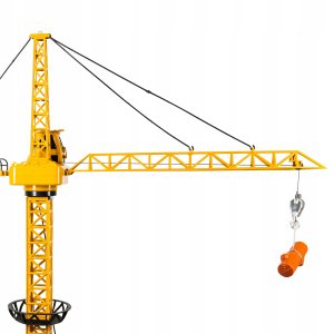 Dźwig Żuraw Dla Dzieci Sterowany Pilotem Ruchomy Hak Obracane Ramię 128Cm 7