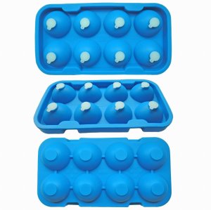 Forma do lodu silikonowa na kule 8 szt. Bareq BAR PROFESSIONAL 1